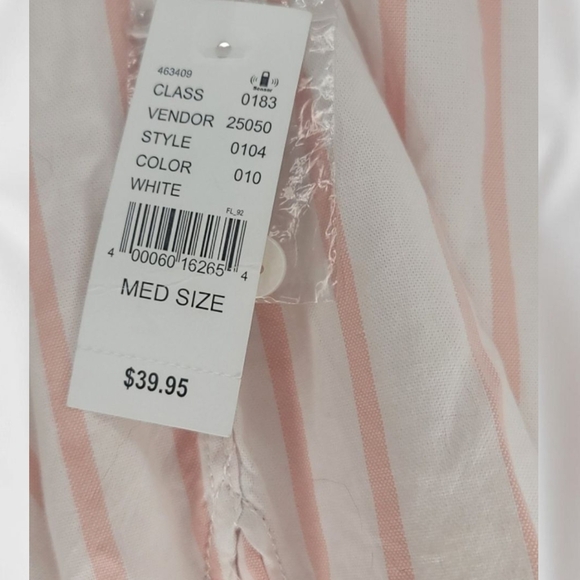 Modern Amusement Pink Casual Button Down Shirt - Picture 3 of 6